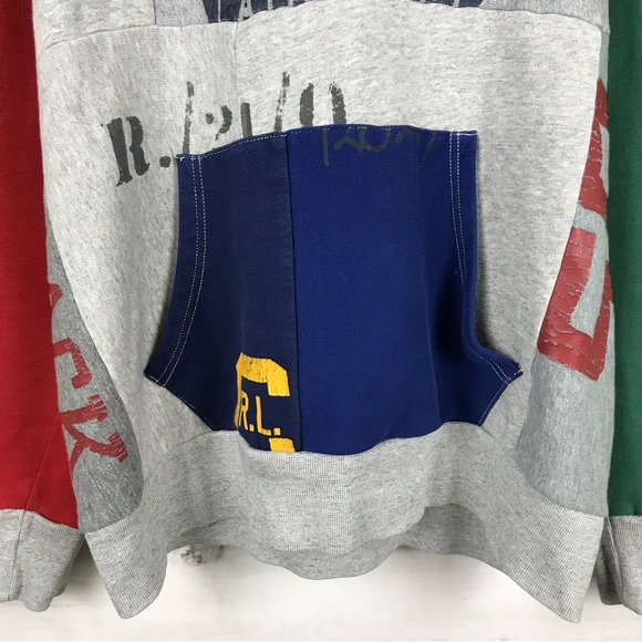 Ralph Lauren Polo RL Color Block Hoodie - Picture 5 of 6